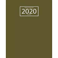 2020 Planner Weekly and Monthly: Jan 1, 2020 to Dec 31, 2020: Weekly & Monthly Planner and Calendar Views: Forest 5