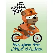 Fun Game For Little Children: Life Of The Wild, A Whimsical Adult Coloring Book: Stress Relieving Animal Designs