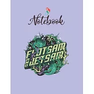NoteBook: Disney Little Mermaid Flotsam Jetsam Seaweed Portrait Logo Notebook for Girls Teens Kids Journal College