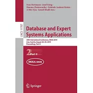 Database and Expert Systems Applications: 30th International Conference, Dexa 2019, Linz, Austria, August 26-29, 2019