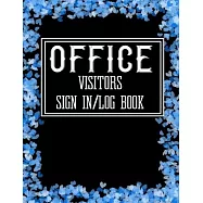 Office Visitors Sign in Log Book: Logbook for Front Desk Security, Business, Doctors, Schools, hospitals & offices