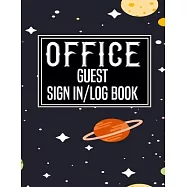 Office Guest Sign in Log Book: Logbook for Front Desk Security, Business, Doctors, Schools, hospitals & offices (guest