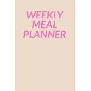 Weekly Meal Planner: 52 Weeks of Menu Prep and Planning, Grocery Lists, and Favorite Go-To Recipes - Cute Simple Modern