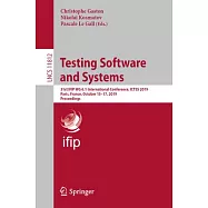 Testing Software and Systems: 31st Ifip Wg 6.1 International Conference, Ictss 2019, Paris, France, October 15-17, 2019
