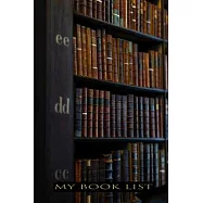 My Book List: Create your own list of read books. Whether novels, technical literature or comics. Here you have space