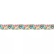 World of Eric Carle(tm) Letters Straight Borders