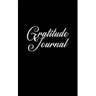 Gratitude Journal: Black Edition - One Page A Day 366 Page Diary For Self Help And Development To Guide You To Becoming