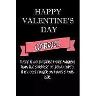 happy valentine&rsquo;&rsquo;s day Gabriel Quote: composition notebook: valentine&rsquo;&rsquo;s day gift for an happy valentine day gratitude