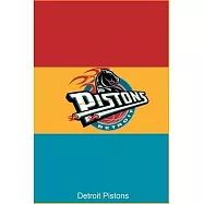 Detroit Pistons Notebook & Journal - NBA Fan Essential: Sport Notebook, Journal, Diary (110 Pages, Graph Paper, 6 x 9