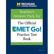 Teacher&rsquo;s Answer Pack for the Official Met Go! Practice Test Book