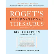 Roget’s International Thesaurus, 8th Edition [thumb Indexed]