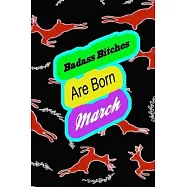 Badass Bitches Are Born In January: funny & cute pocket sized Birthday gag gift, The Family We Choose . size 6&rsquo;&rsquo;X9" 120