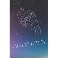 2020 Appointment Book - Zodiac Sign Aquarius: Astrology Yearly Planner for Horoscope Fans, 120 Pages, 6" x 9" Time