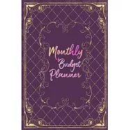 Monthly Budget Planner: Ultimate 12 Month Budget Overall Planner, Self Budgeting Book Purple