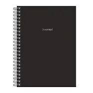 Black Wire-O Journal A5 6 X 8.5"
