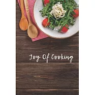 Joy Of Cooking: Blank Cookbook Recipe Organizer