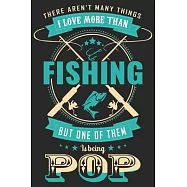 There aren&rsquo;&rsquo;t many things i love more than fishing but one of them is being pop: Fishing Logbook for fishing lover to