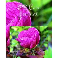 Self Care Journal: Plum Crazy Purple Hibiscus Detail on Green Foliage