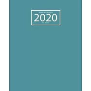 2020 Planner Weekly and Monthly: Jan 1, 2020 to Dec 31, 2020: Weekly & Monthly Planner and Calendar Views: Sea 8
