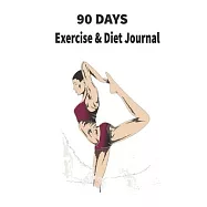 Do not give up 90 days of dail journal: noteook exercise and diet: daily weight loss and eating diaries