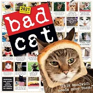 2021 Bad Cat Wall Calendar