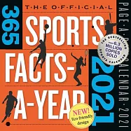 2021 Official 365 Sports Facts-A-Year Page-A-Day Calendar