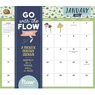 2021 Go with the Flow Desk Calendar