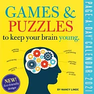 2021 Games and Puzzles to Keep Your Brain Young Page-A-Day Calendar for