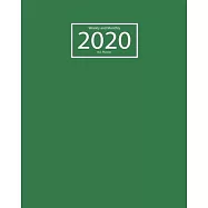 2020 Planner Weekly and Monthly: Jan 1, 2020 to Dec 31, 2020: Weekly & Monthly Planner and Calendar Views: Forest 14