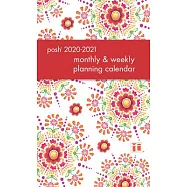 Posh: Floral Abundance 2020-2021 Monthly/Weekly Planning Calendar