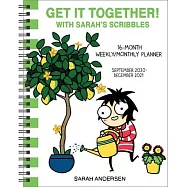 Sarah&rsquo;&rsquo;s Scribbles 16-Month 2020-2021 Weekly/Monthly Planner Calendar