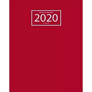2020 Planner Weekly and Monthly: Jan 1, 2020 to Dec 31, 2020: Weekly & Monthly Planner and Calendar Views: Red Fruit 4