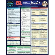 ESL - English as a Second Language - Verbs: A Quickstudy Laminated Reference Guide
