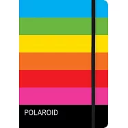 Polaroid Notebook: (blank Journal Featuring Vintage Instant Camera Packaging Artwork, Sketchbook with Rainbow-Striped Cover Design)