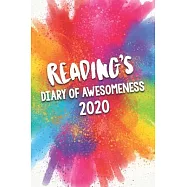 Reading&rsquo;&rsquo;s Diary of Awesomeness 2020: Unique Personalised Full Year Dated Diary Gift For A Boy Called Reading - Perfect