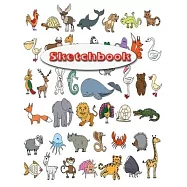 Sketchbook: Notebook for Drawing, Writing, Painting, Sketching or Doodling, Draw Your Own Comics, Notebook and Sketchbook for Kids