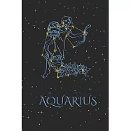 Star Sign Aquarius - 2020 Yearly Planner: Astrology Appointment Book for Horoscope Fans, 120 Pages, 6" x 9" Organizer