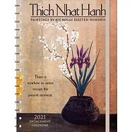 Thich Nhat Hanh 2021 Engagement Calendar: Paintings by Nicholas Kirsten-Honshin