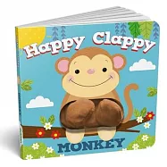 Happy Clappy: Monkey: A Finger Puppet Board Book