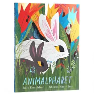 【精緻鏤空設計】創意字母認知書 Animalphabet