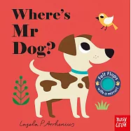 不織布翻翻書Where’s Mr Dog? (附故事音檔)
