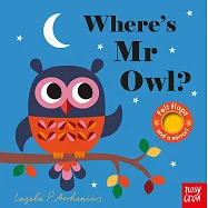 不織布翻翻書Where’s Mr Owl?(附故事音檔)