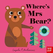 不織布翻翻書Where’s Mrs Bear?(附故事音檔)