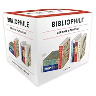 Bibliophile Ceramic Bookends