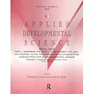Part I: Assessing the Impact of September 11th, 2001, on Children, Youth, and Parents in the United States: Lessons From Appli