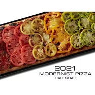 Modernist Pizza 2021 Wall Calendar