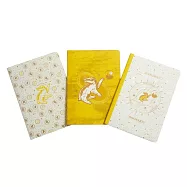 Harry Potter: Hufflepuff Constellation Sewn Notebook Collection (Set of 3)