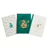 Harry Potter: Slytherin Constellation Sewn Notebook Collection (Set of 3)