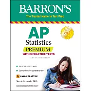 AP Statistics Premium: With 9 Practice Tests