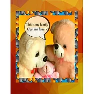 This is my family C&rsquo;&rsquo;est ma famille: A bilingual English French children&rsquo;&rsquo;s colourful family photo book and beginner